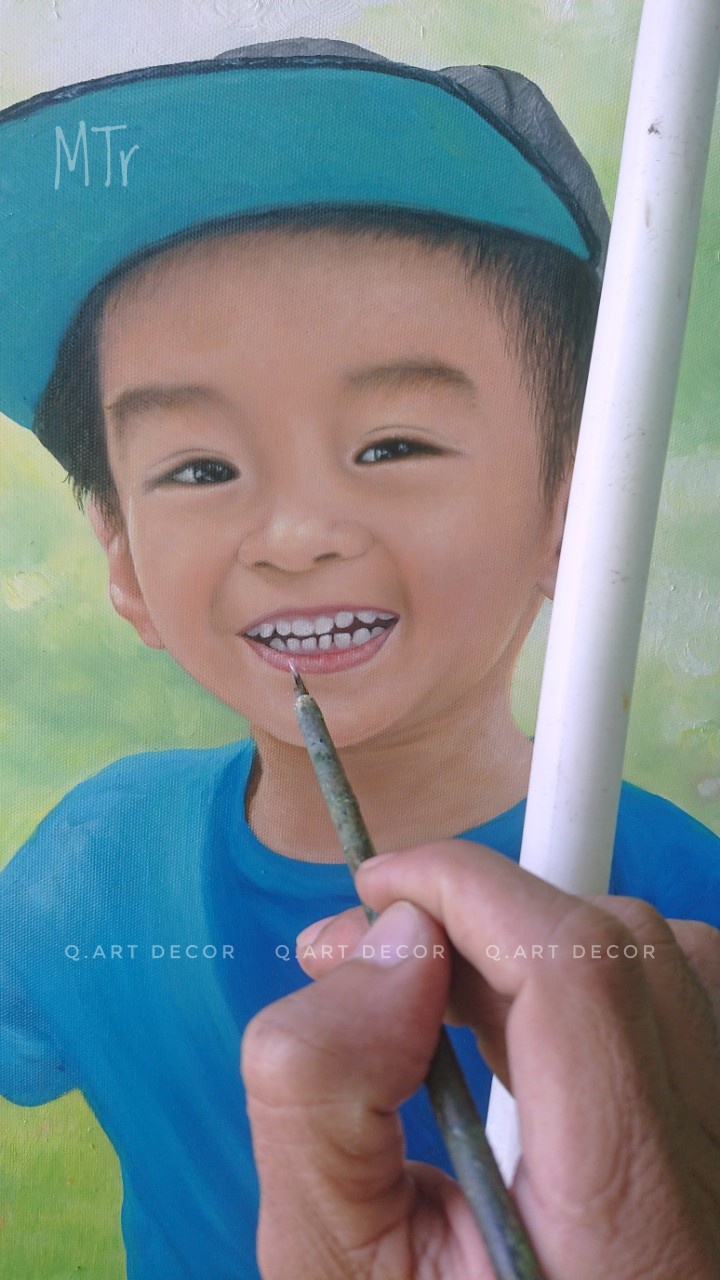 VẼ TRANH CHÂN DUNG NGHỆ THUẬT