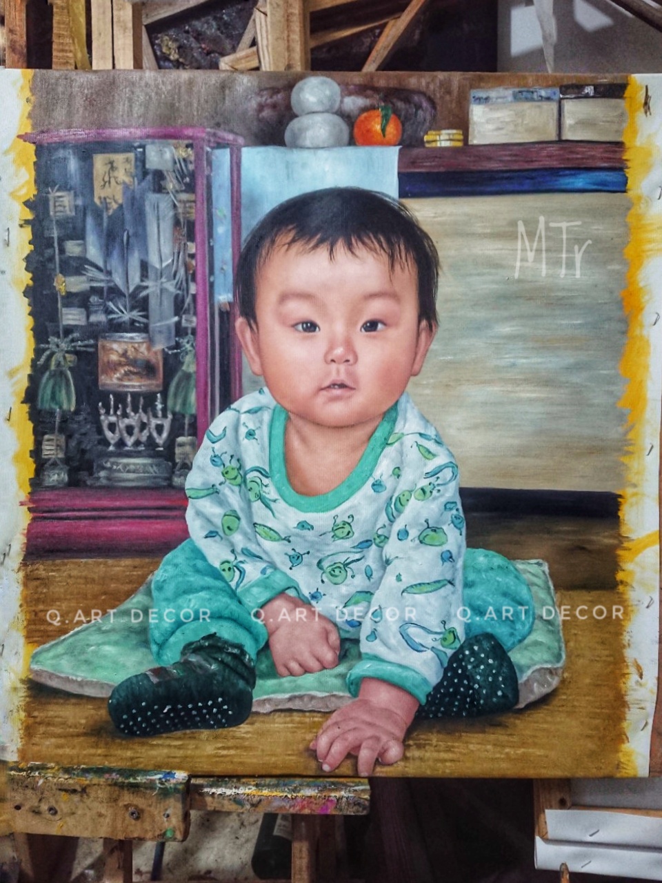 VẼ TRANH CHÂN DUNG NGHỆ THUẬT