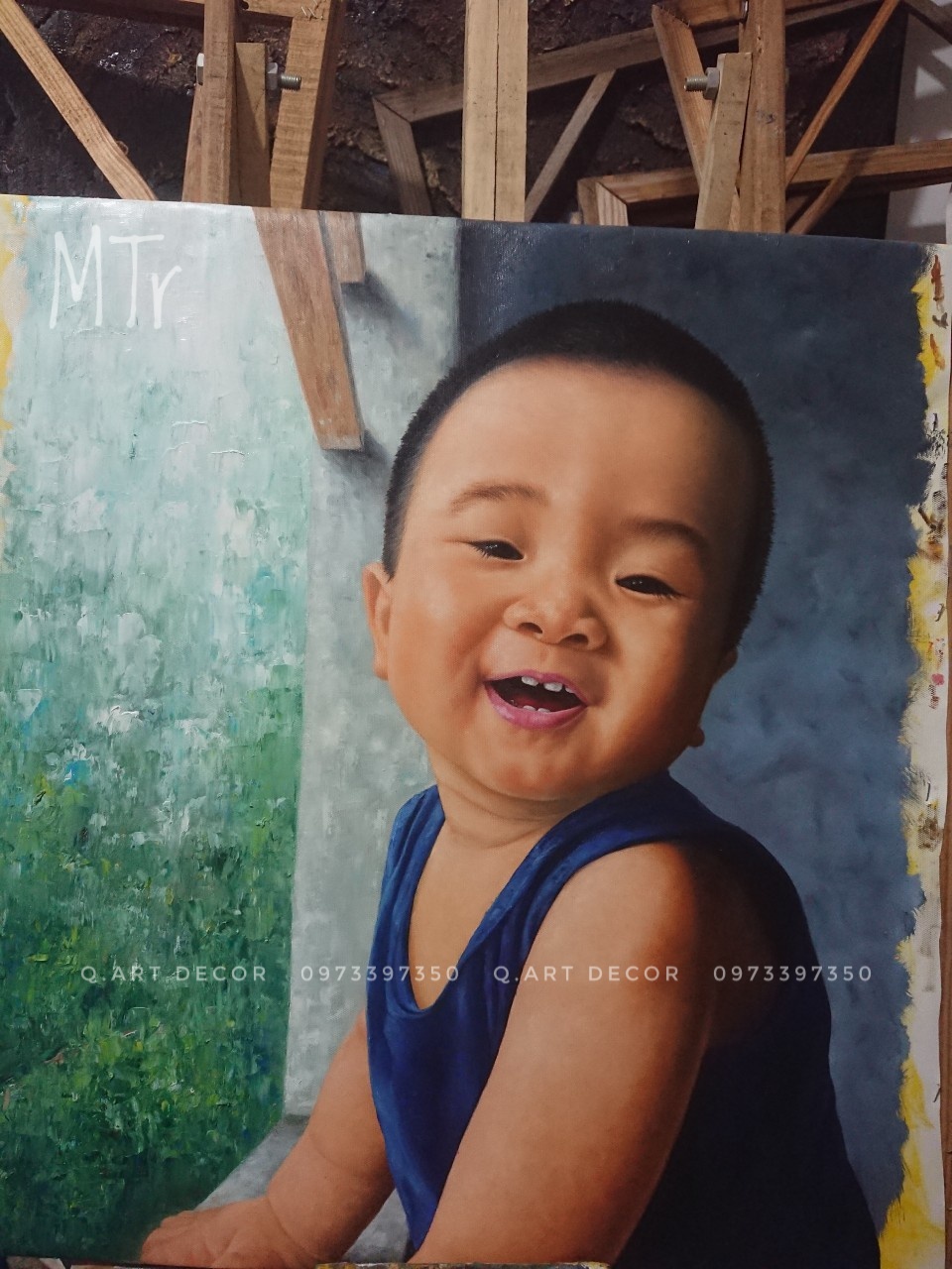 VẼ TRANH CHÂN DUNG NGHỆ THUẬT
