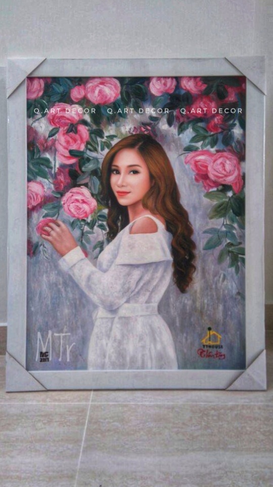 VẼ TRANH CHÂN DUNG NGHỆ THUẬT