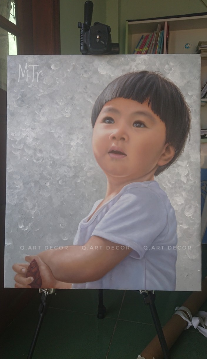 VẼ TRANH CHÂN DUNG NGHỆ THUẬT