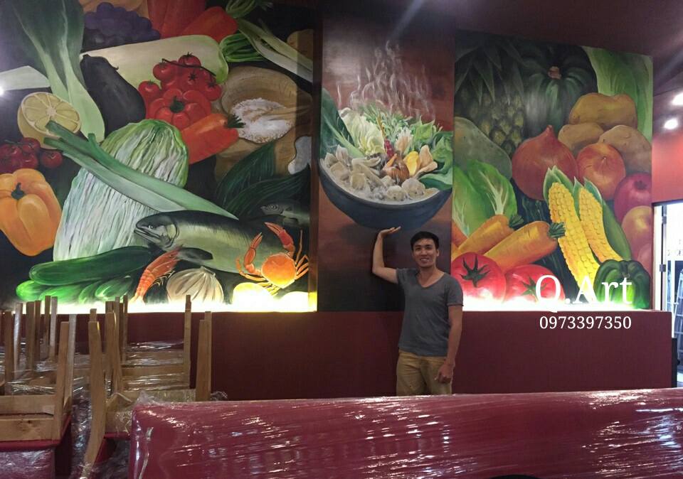 VẼ TRANH TƯỜNG NGHỆ THUẬT