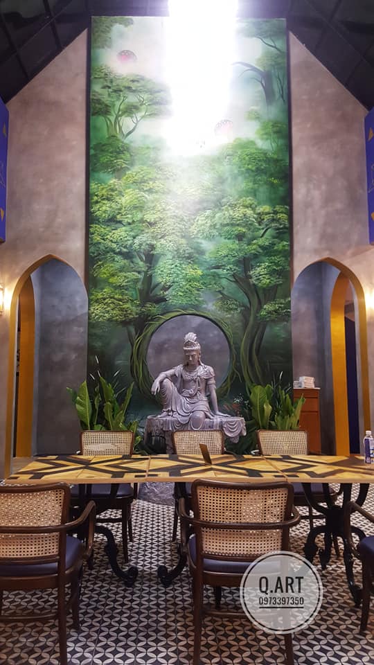 VẼ TRANH TƯỜNG NGHỆ THUẬT