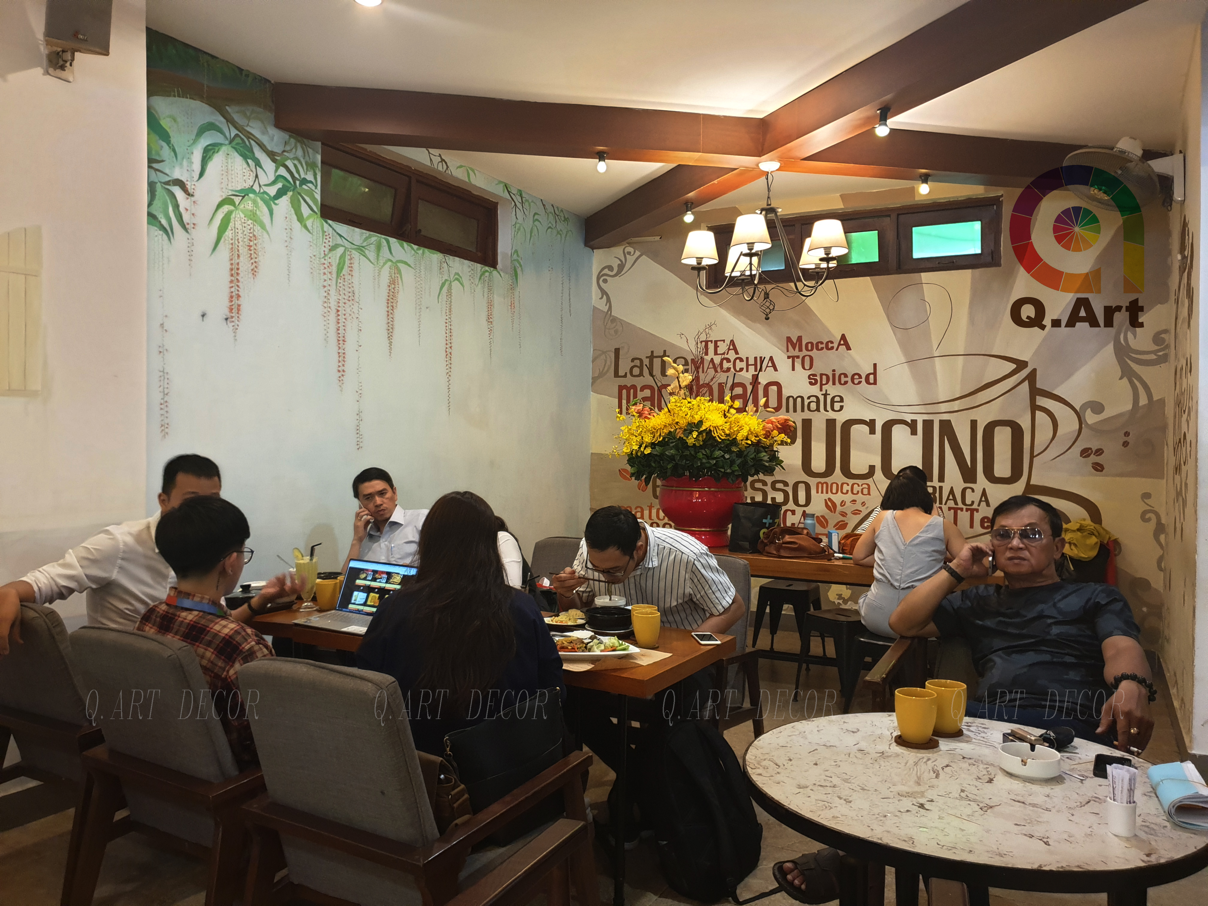 Công trình nhà hàng cà phê Suối Đá