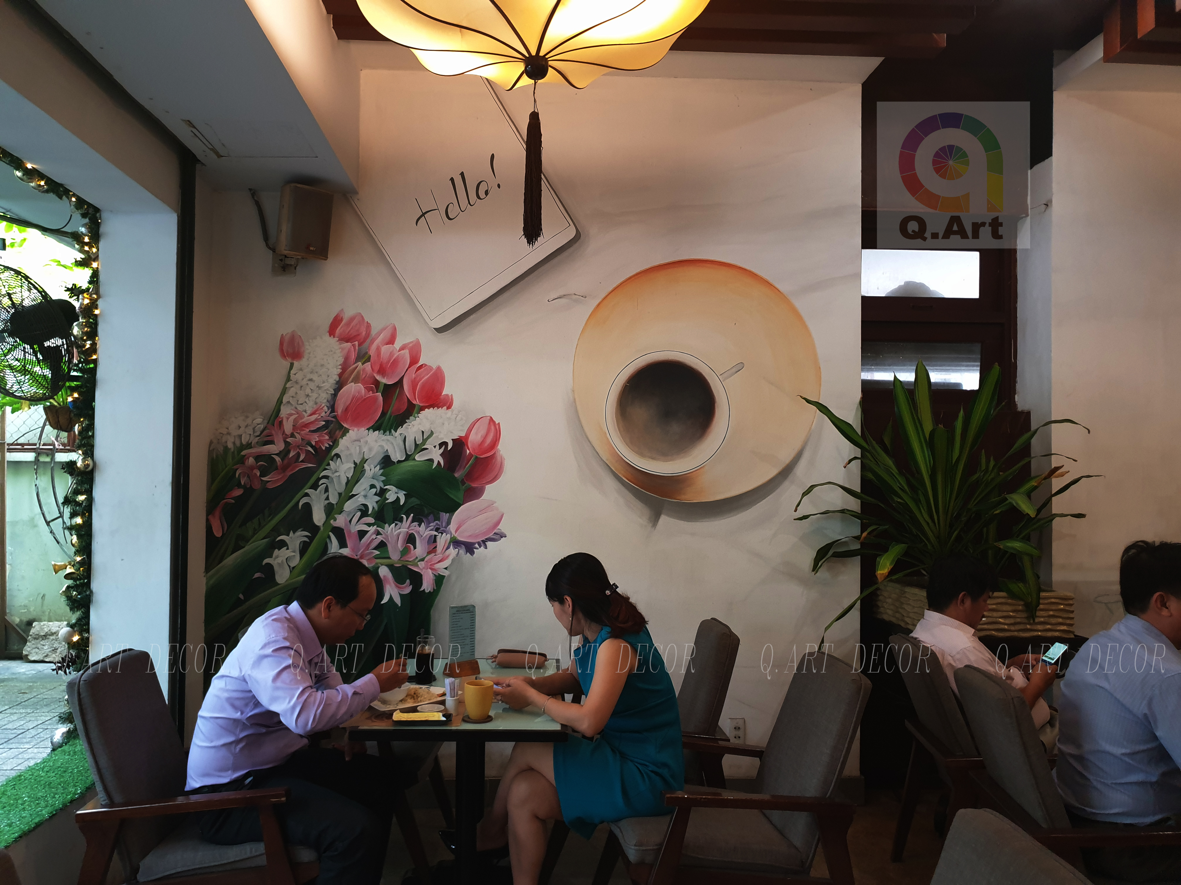 Công trình nhà hàng cà phê Suối Đá