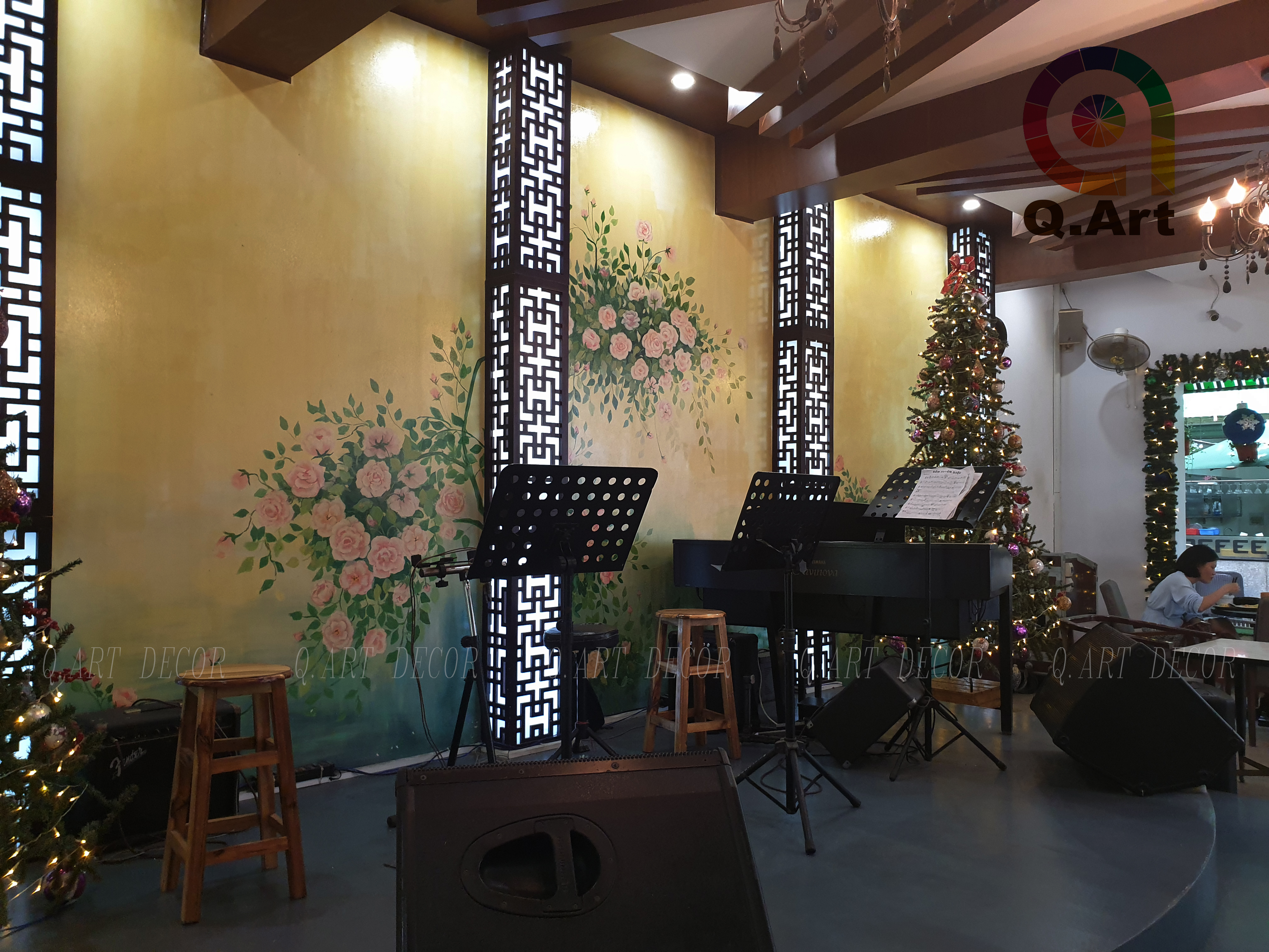 Công trình nhà hàng cà phê Suối Đá