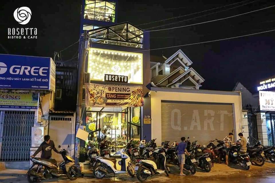 CÔNG TRÌNH TRÀ SỮA-CAFE ROSETA HOOCMON