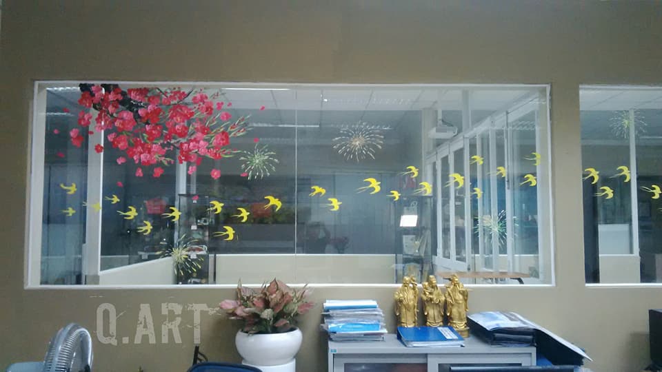 VẼ TRANG TRÍ TẾT