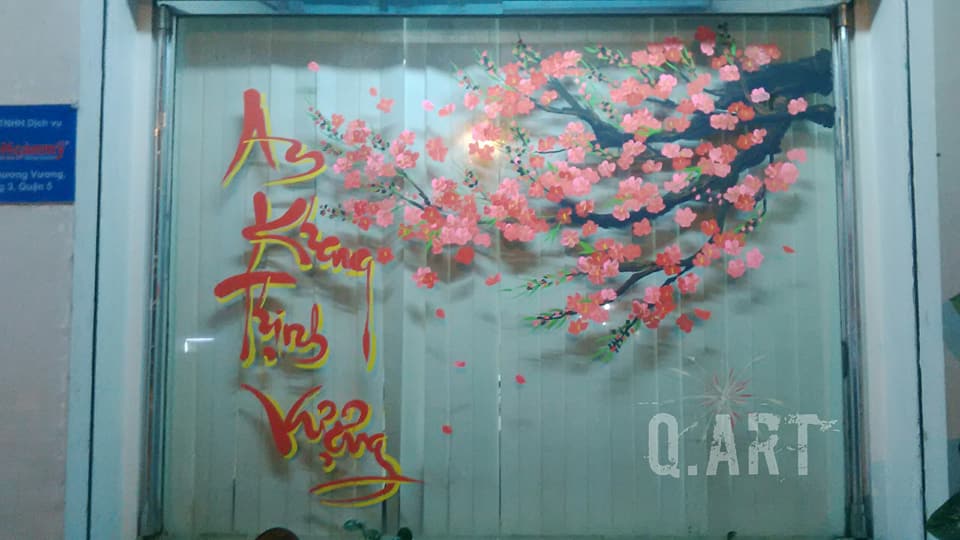 VẼ TRANG TRÍ TẾT