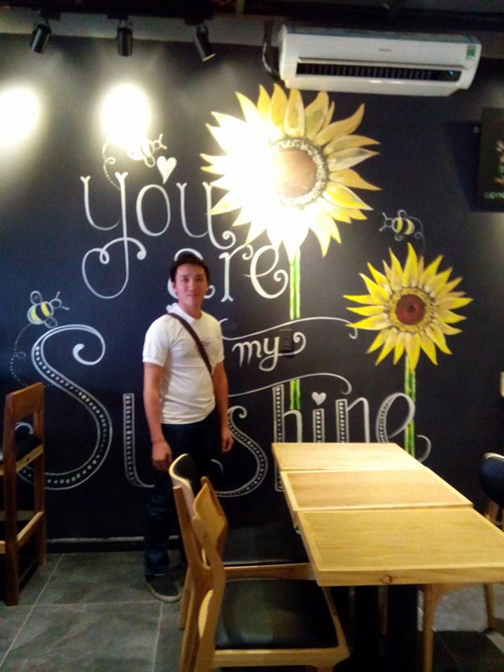 VẼ TRANH TƯỜNG CHỮ NGHỆ THUẬT