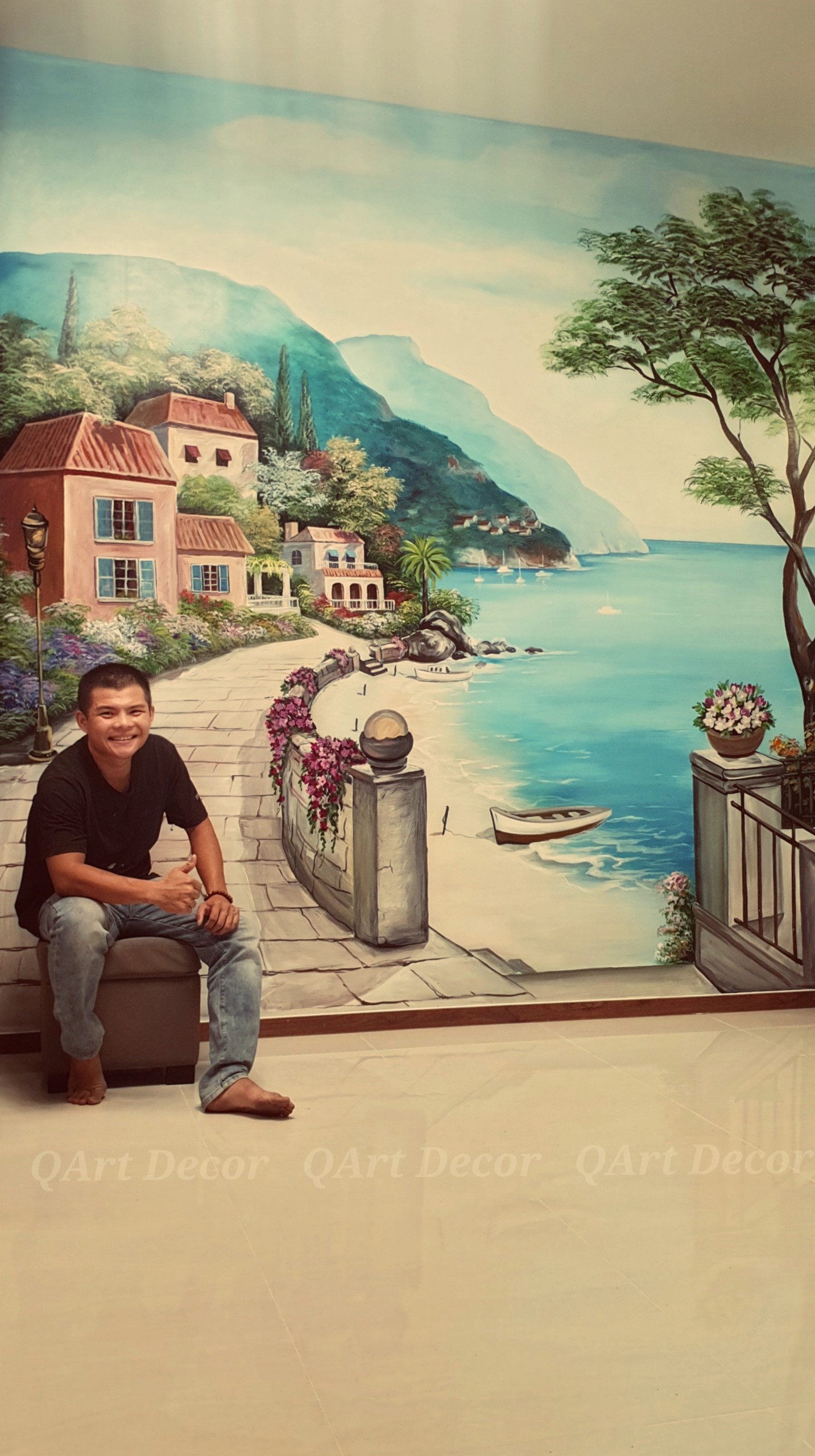 VẼ TRANH TƯỜNG 3D - VẼ TRANH 3D 