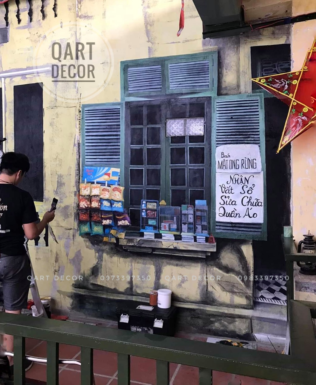 VẼ TRANH TƯỜNG 3D - VẼ TRANH 3D 