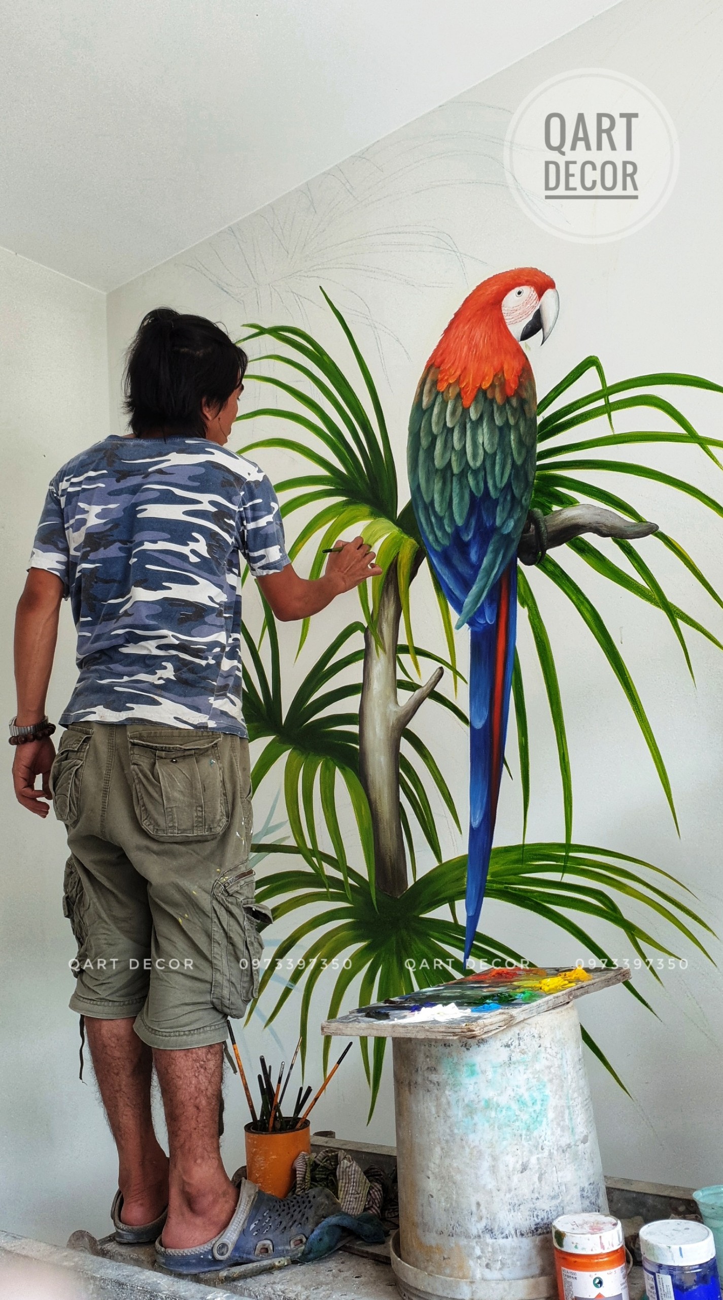 VẼ TRANH TƯỜNG 3D - VẼ TRANH 3D 