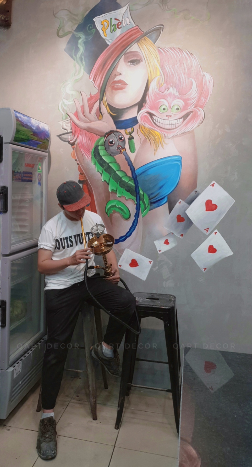 VẼ TRANH TƯỜNG 3D - VẼ TRANH 3D 